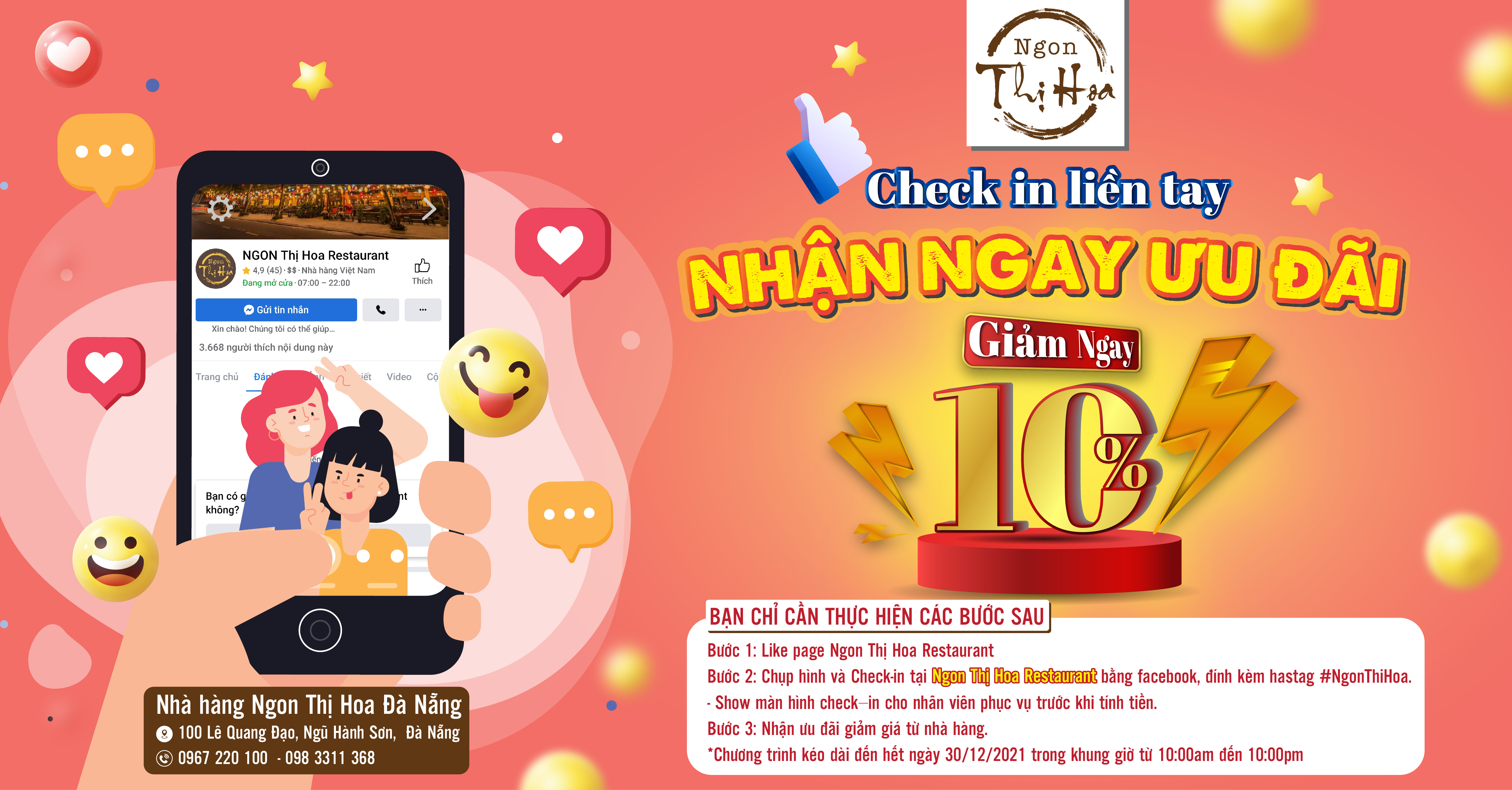  CHECK IN LIỀN TAY NHẬN NGAY ƯU ĐÃI
